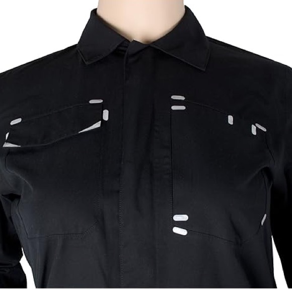 NEW Nike Sportswear NSW Ventile Reflective Jumpsuit Flight Suit Coveralls Small - Picture 4 of 16